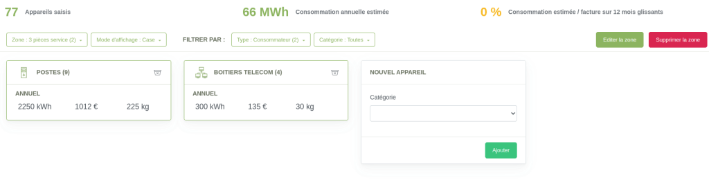 Simulation des travaux et étude d'impact